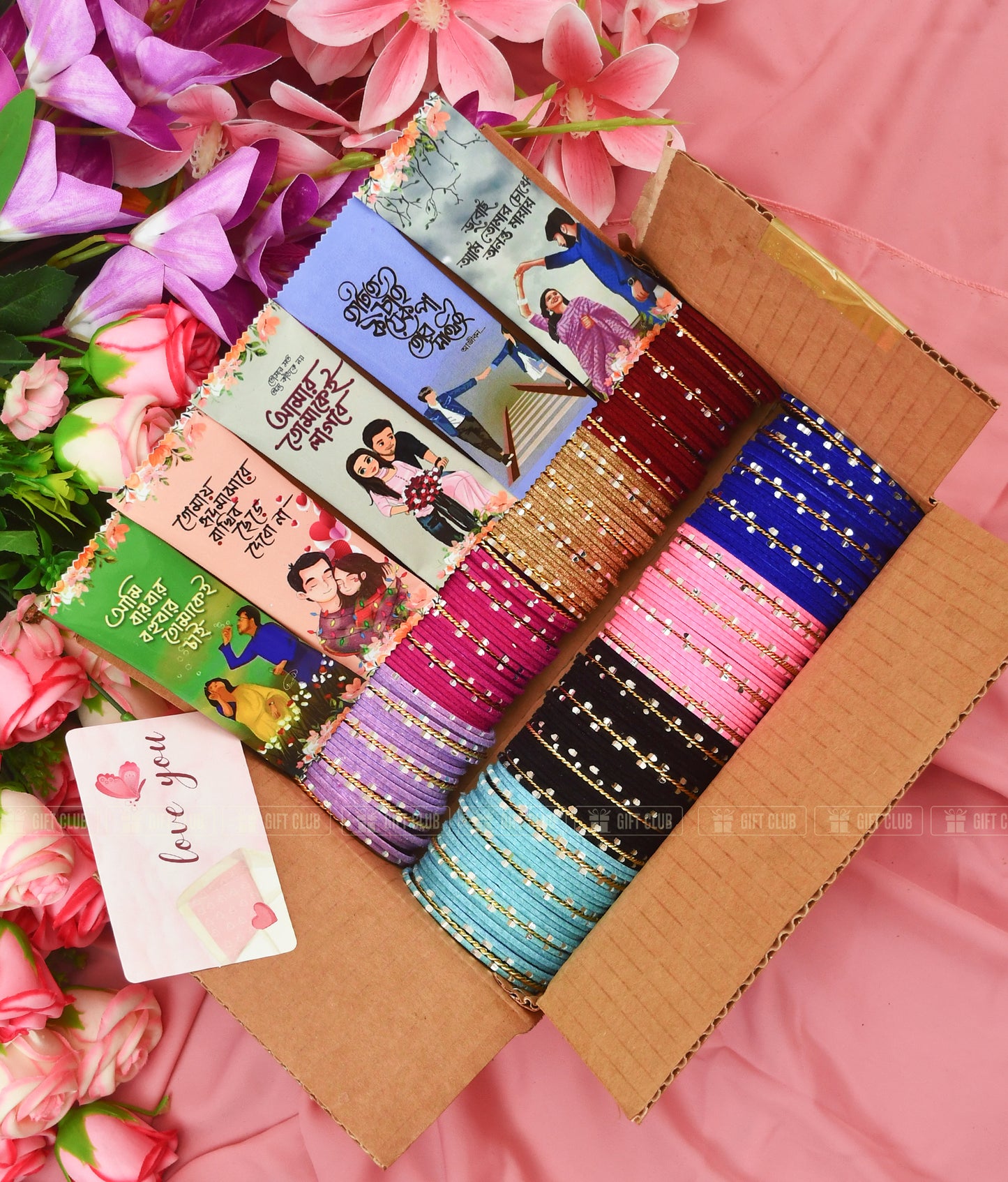স্বপ্নচারিনী (CX03) - Exclusive Aesthetic Bangle & Sweet Set