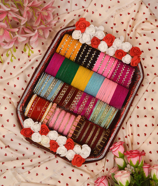 (RU 1) "Ronger Utshob" – Premium 30 Dozen Bangle Dala Package